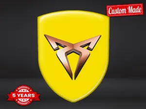 Seat Cupra Adesivi a Cupola Alta Qualità Professionali Regolabili